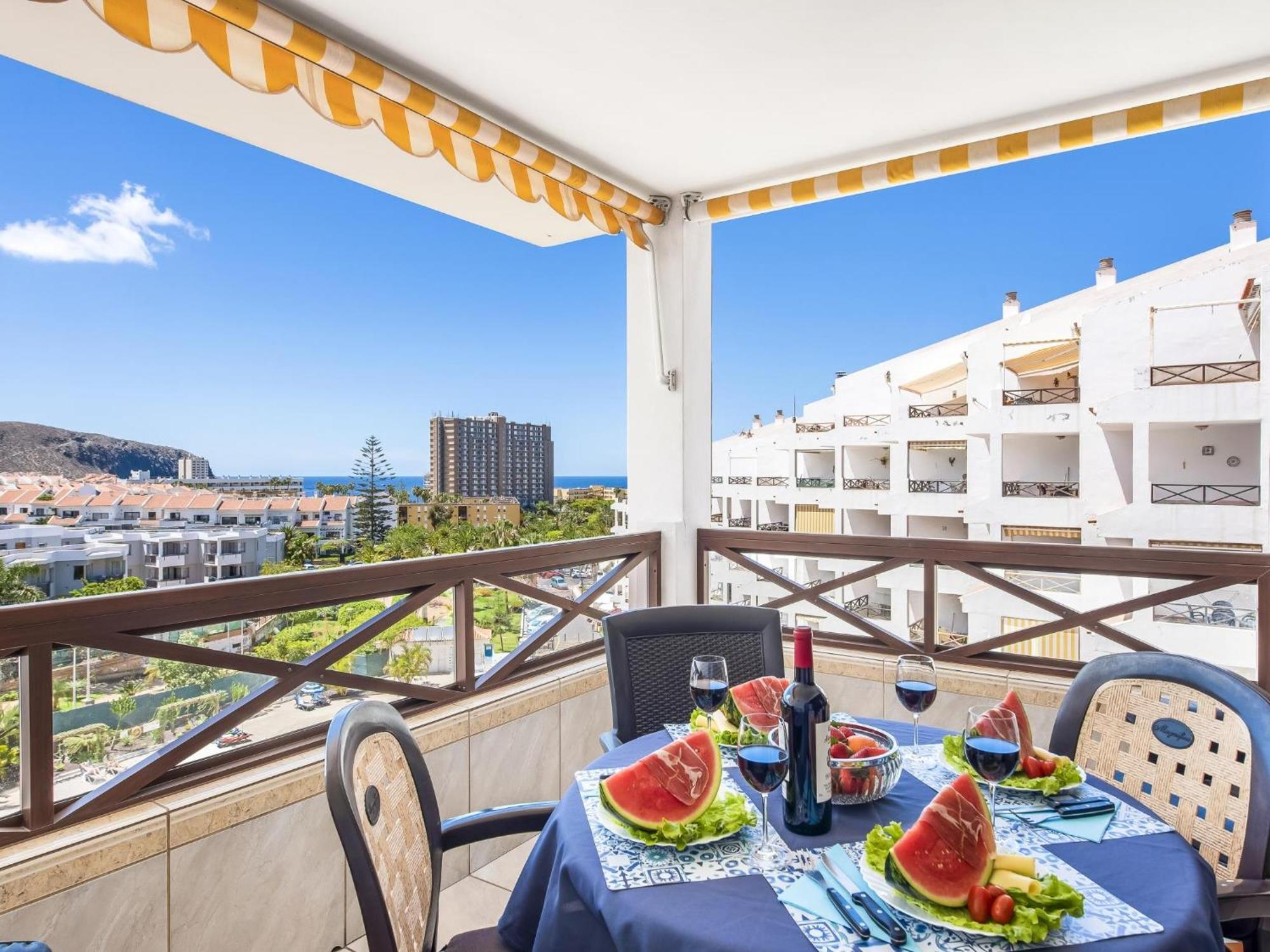 228 Chic Studio 'San Marino' Spectacular Terrace Los Cristianos  Exteriör bild