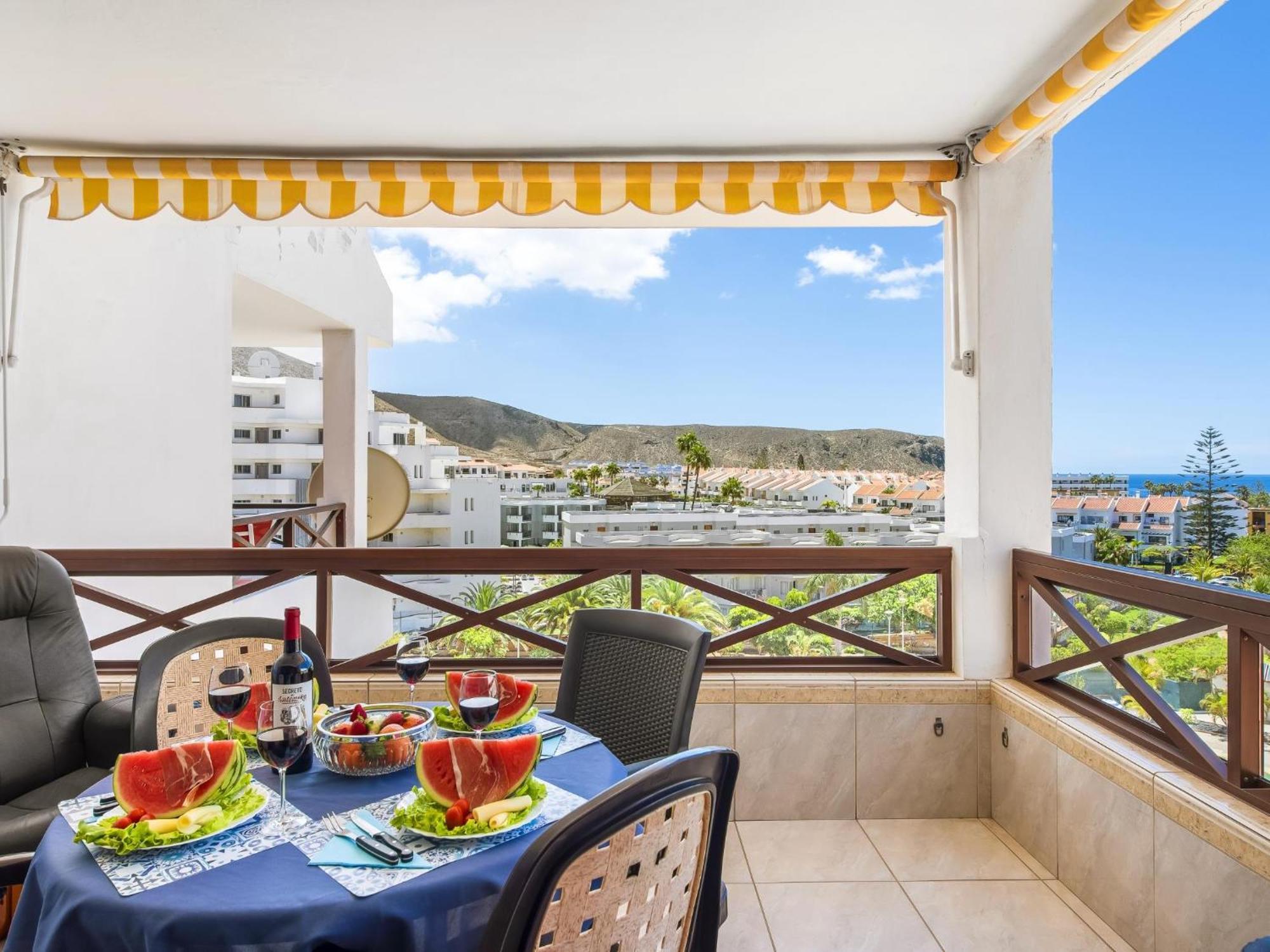 228 Chic Studio 'San Marino' Spectacular Terrace Los Cristianos  Exteriör bild